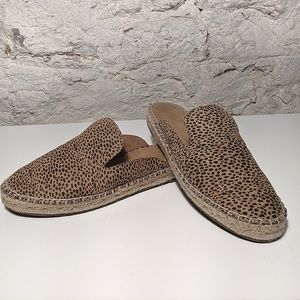 Leopard Print Mule Slide Universal Thread Shoe size 8 *barely worn